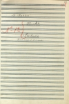 Portada de la partitura La batelera de V. Juaristi (ca.1943)
